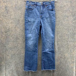 Madswell Jeans Men 28 Adult Blue Denim Pants Straight Outdoors Pockets
